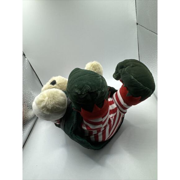Starbucks Bearista Bear Holiday Elf 2001 Plush Stuffed Animal with Hang Tags - Picture 6 of 6